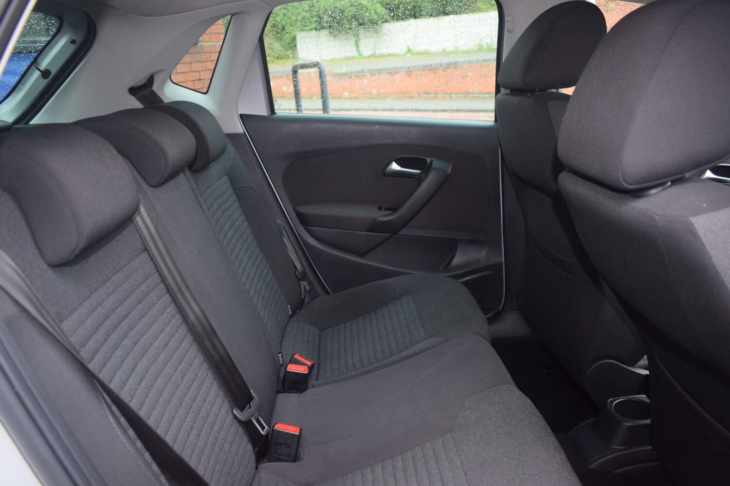 Rear seat view on Volkswagen Polo  Car seats, Volkswagen polo, Car  accessories